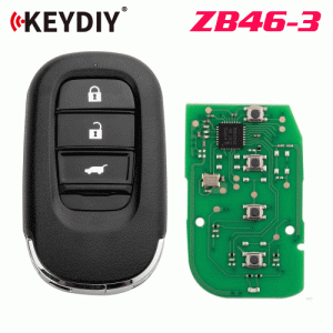 G-125 ZB46-3 (Trunk) Smart Remote Key 3 Buttons for Honda