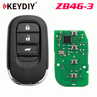 G-125 ZB46-3 (Trunk) Smart Remote Key 3 Buttons for Honda