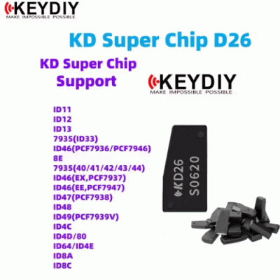 G-226 D26 Super Transponder Chip Supports Generating 8A 8C PCF79