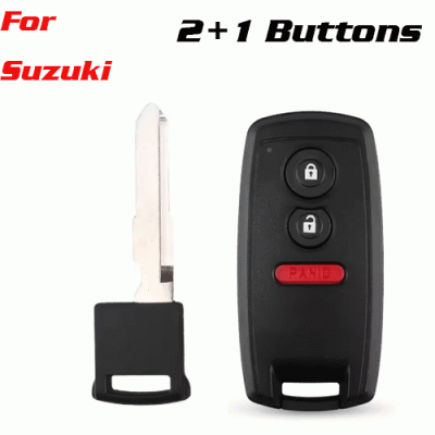 CKS-234 Smart Remote Car Key Shell For Suzuki 2+1 Buttons