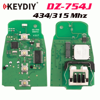 G-202 DZ-754J Board Supports 315 MHz & 433 MHz