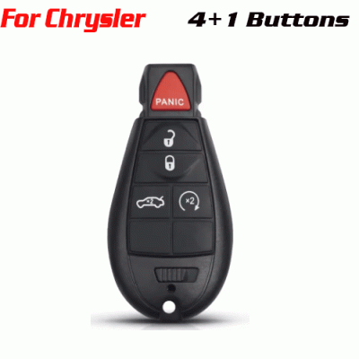 CKS-103 Remote Key Case Replacement For Chrysler 5 Buttons