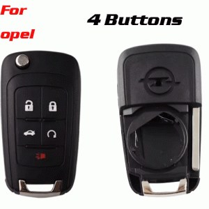 CKS-162 4 Buttons Remote Car Key Shell for opel