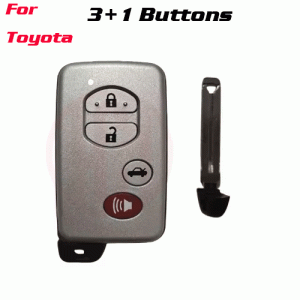 CKS-526 3+1 Buttons Aftermarket Key Shell For Toyota