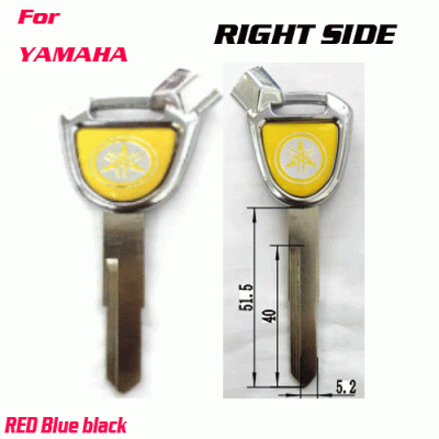 Z-039 New designi yamaha Key Blank left side Mix colours