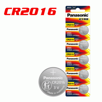 PAN-02 Original Panasonic CR2016 Battery for Car Key Fob