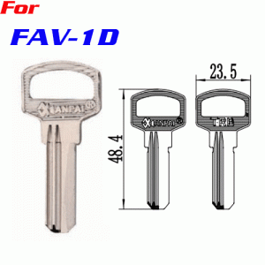 K-202 FAV-10 residential house key blanks wholesale