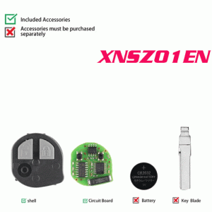 XNSZ01EN Wireless Remote Key Suzuki 2 Buttons