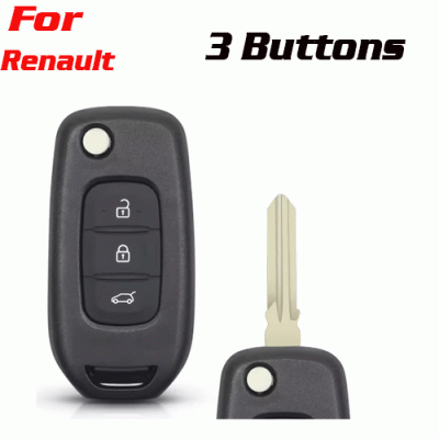 CKS-306 Car Key Case For Renault 3 Buttons