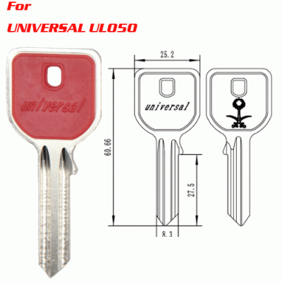 M-105 Brass five Colours Universal UL050 key blanks wholesale