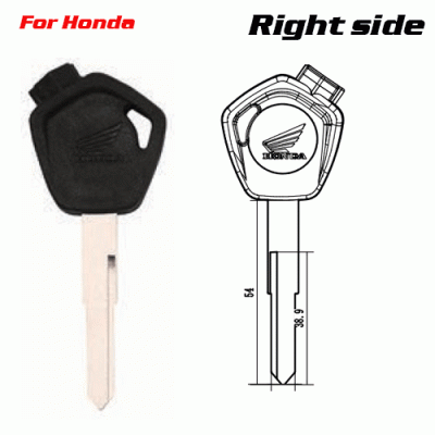 Z-003B For Honda Motocycle Key Blanks left side suppliers