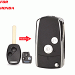 CKS-38 2 Buttons Modified Folding Filp Remote Key Shell for hond