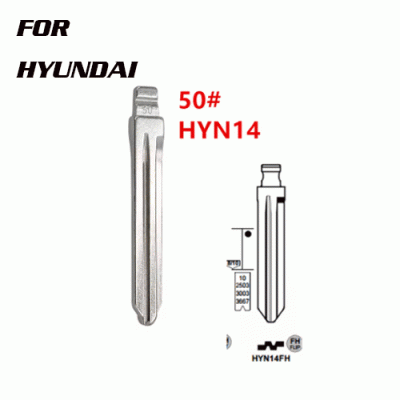 XH-B50 50# HYN14FH for Hyundai ACCENT ELANTRA Kia Key Blade