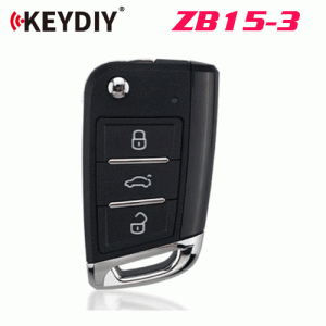 G-090 ZB15-3 Universal Smart Flip Remote Key 3 Buttons for VW