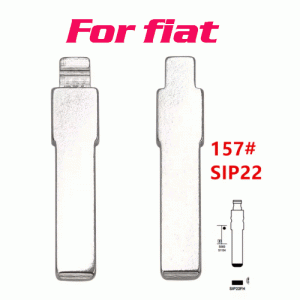 XH-B157 Flip Remote Key Blade For Fiat