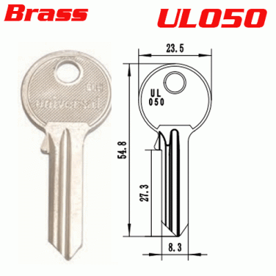 M-011B Universal UL050 House key blanks Suppliers