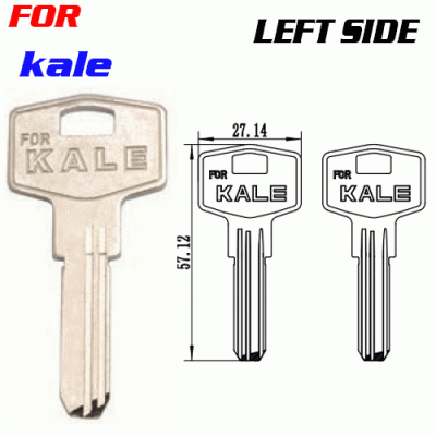 K-246 kale security door key blanks Left side