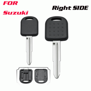 A-295 transponder Ignition Chip Car Key Shell for Suzuki