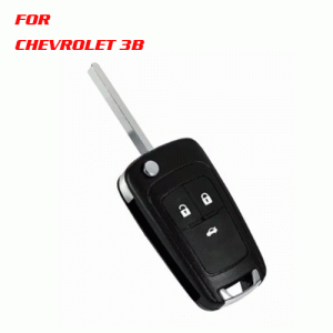 CKS-02 Flip Folding Remote Car Key Shell For Chevrolet