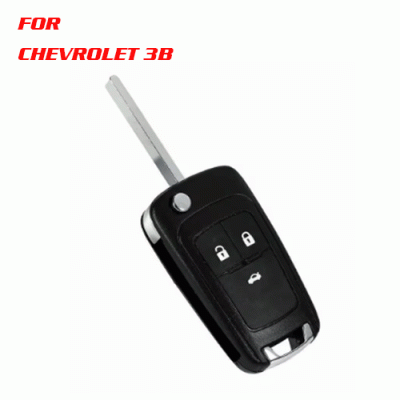 CKS-02 Flip Folding Remote Car Key Shell For Chevrolet