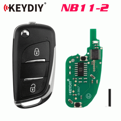 G-058 NB11-2 PCF Universal Flip Remote Key 2 Buttons for PSA