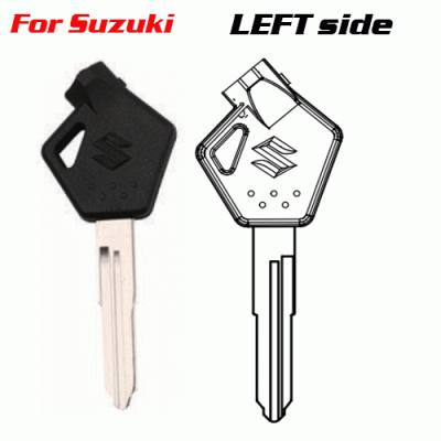Z-012A Left Side suzuki Motorcycle Key Blanks