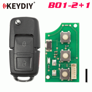 G-032 B01-2+1 Universal Flip Remote Key 2+1 Buttons for Volkswa