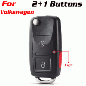 CKS-319 Remote Key Case Shell For VW Volkswagen 3+1 Buttons
