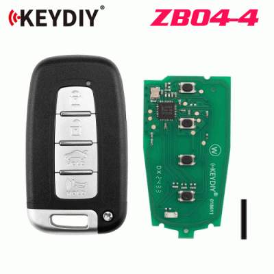 G-099 ZB04-4 KD Smart Key (Right Slot) 3+1 Button for hyundai