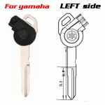 Z-009A Plastic Yamaha Motorcycle Key Blanks left side