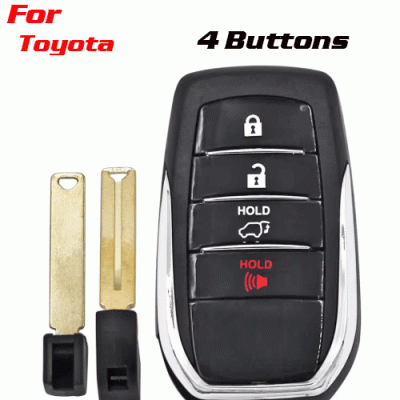 CKS-531 4 Buttons Remote Key Shell Case for Toyota