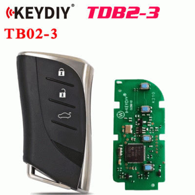G-215 TB02-3 Universal Remote Key PCB