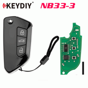 G-084 NB33-3 Universal Flip Remote Key 3 Buttons for VW