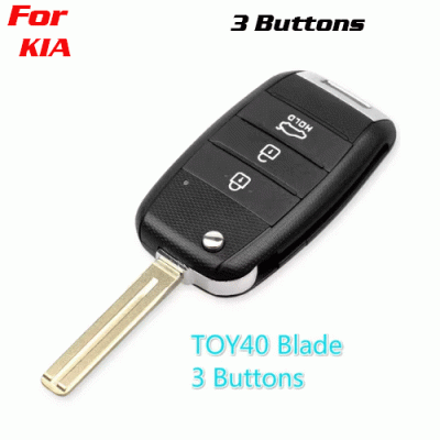 CKS-359 Remote Key Shell Case Car Key For Kia 3 Buttons toy48