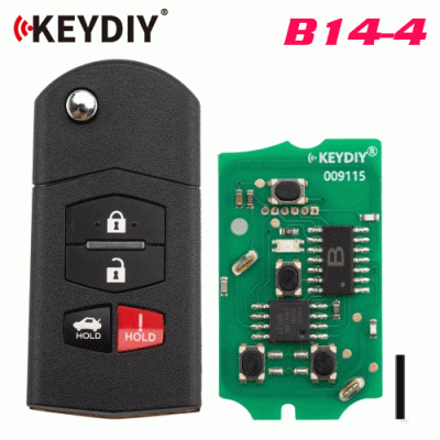 G-014 B14-4 Universal Flip Remote Key 3+1 Buttons for Mazda