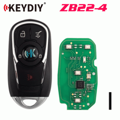 G-156 ZB22-4 Universal Smart Remote Key 4 Buttons for Buick