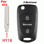 CKS-356 Flip Remote Car Key Auto Shell Case For Kia HY18
