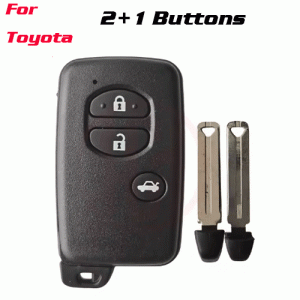 CKS-494 Car Key Shell Smart Key Case for Toyota 2+1 Buttons