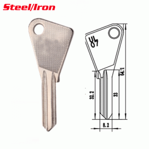 M-025 Big head Iron steel UL07 House key Blanks Suppliers