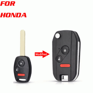 CKS-36 Modified Filp Remote Key Shell For Hond 2+1 Buttons