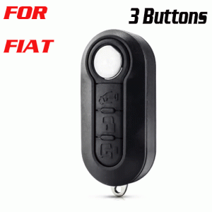 CKS-139 Flip Remote Car Key Shell FOR Fiat 500 3 Buttons