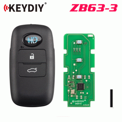 G-108 ZB63-3 Universal Smart Remote Key 3 Buttons