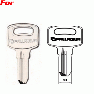 K-201 FALLADIUM（4) residential house key blanks wholesale