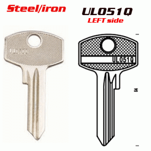 M-022B Steel Iron Ul051Q door key Blanks Suppliers
