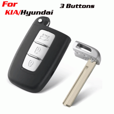CKS-372 3 Buttons Smart Car Remote Key Shell For Hyundai KIA