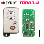 G-192 TDB03-4 or Toyota Universal Smart Remote Key 3+1 Buttons