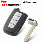 CKS-376 4 Buttons Smart Car Remote Key Shell For Hyundai KIA