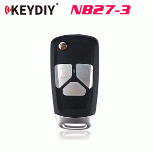 G-076 NB27-3 Universal Flip Remote 3 Buttons for Audi
