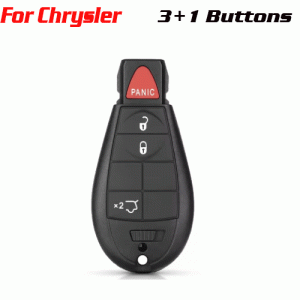CKS-104 Remote Key Case Replacement For Chrysler4 Buttons