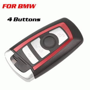 CKS-64 4 Button Smart Remote Key Shell Case Fob For BMW